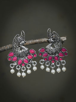 Silvermerc Designs - Silver Brass Earrings