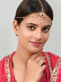 Silvermerc Designs - CZ Kalpana Mathapatti Borla