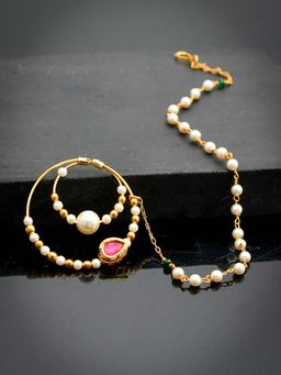 Silvermerc Designs - Gold Plated Rani Nose Ring