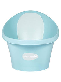 Shnuggle - Bath Tub Shnuggle Bath Blue & Grey Blue With Grey Birth+ to 18M