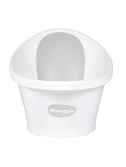 Shnuggle - Bath Tub Shnuggle Bath White & Grey White With Grey Birth+ to 18M