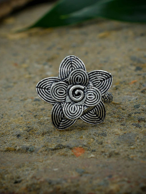 Silvermerc Designs Silver Brass Ring