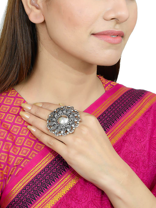 Silvermerc Designs Silver Brass Ring