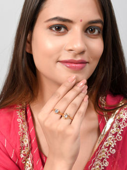 Silvermerc Designs - Set of 2 AD Ring