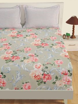 Buy Swayam 160 TC Floral Print Cotton 