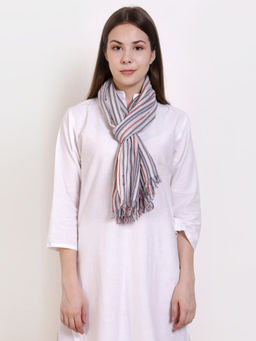 Biba - Multi-Color Striped Scarf