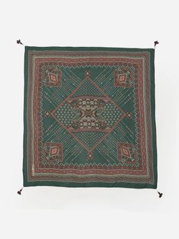 Ritu Kumar - Green Printed Scarf