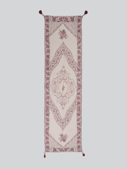 Label Ritu Kumar - Pink Printed Scarf