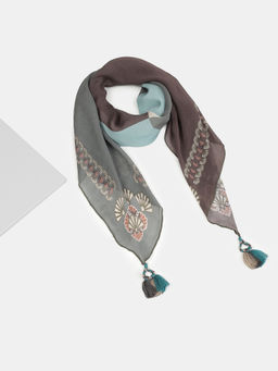 Label Ritu Kumar - Multi-Color Printed Scarf