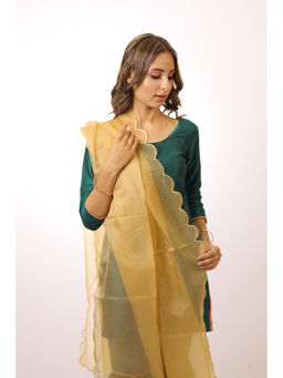 SWI STYLISH - Organza Dupatta with Zari Border