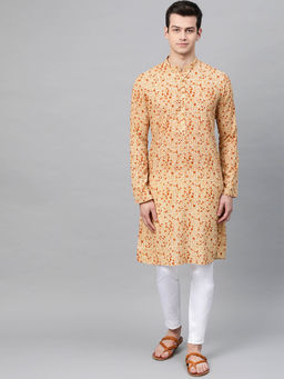 See Designs - Off White Printed 1 Kurta