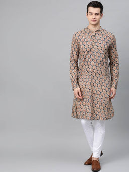 See Designs - Blue Printed 1 Kurta