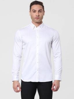 Selected - White Full Sleeves Shirt