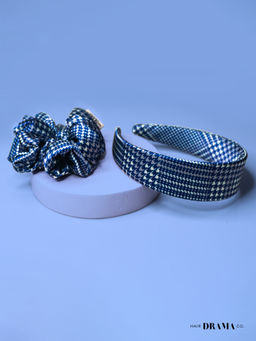 Hair Drama Co. - Abstract Flatband & Scrunchie Set