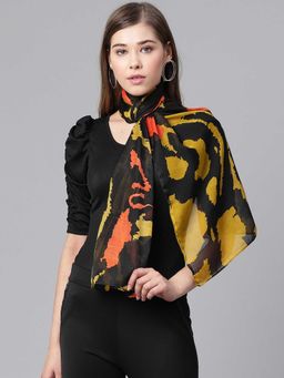 WEAVERS VILLA - Multi-Color Printed Regular Scarf