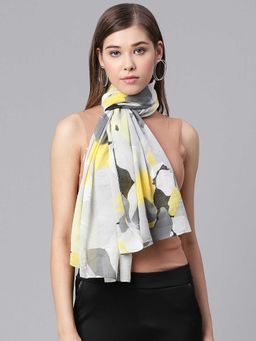 WEAVERS VILLA - Multi-Color Printed Scarf
