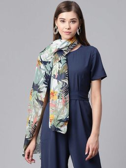 WEAVERS VILLA - Multi-Color Printed Scarf