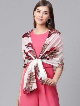 WEAVERS VILLA - Multi-Color Printed Scarf