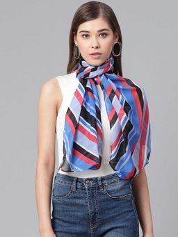WEAVERS VILLA - Multi-Color Striped Scarf