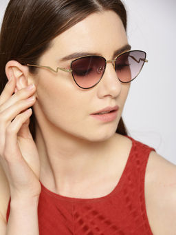 Twenty Dresses by Nykaa Fashion - Black The Gradient Vision Sunglasses