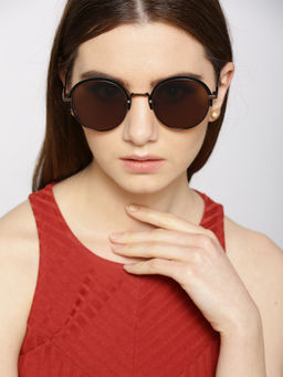 Twenty Dresses by Nykaa Fashion - Black The Reflection Of Style Sunglasses