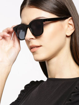 Twenty Dresses by Nykaa Fashion - Black The Timeless Style Sunglasses