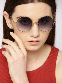 Twenty Dresses by Nykaa Fashion - Blooms Of Grey Sunglasses