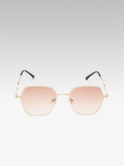 Twenty Dresses by Nykaa Fashion - Gold Living On Sunshine Sunglasses