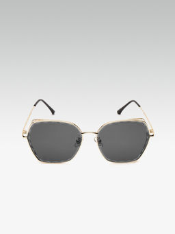 Twenty Dresses by Nykaa Fashion - Gold Follow That Noise Sunglasses