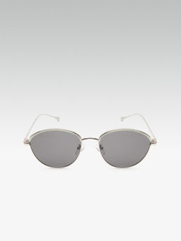 Twenty Dresses by Nykaa Fashion - Silver The Timeless Classic Sunglasses