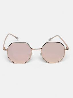 Twenty Dresses by Nykaa Fashion - Rose Gold Bring Out The Bright Skies Sunglasses