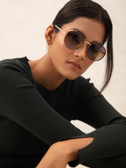 Twenty Dresses by Nykaa Fashion - Brown Keep It Smart Sunglasses