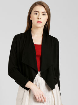 Zink London - Black Solid Shrug