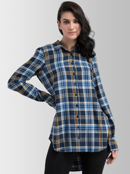FABLE STREET - Blue Checks Shirt