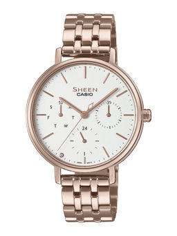 Casio - SH232 Sheen Sapphire Glass Shine On Series ( SHE-4541CG-7AUDF ) Analog Watch - For Women
