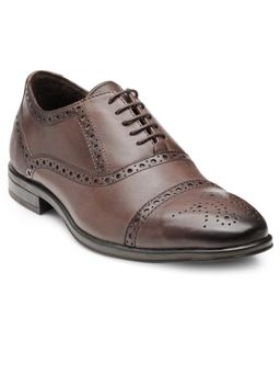 Teakwood - Brown Patterned Brogues