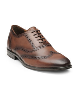 Teakwood - Brown Solid Brogues