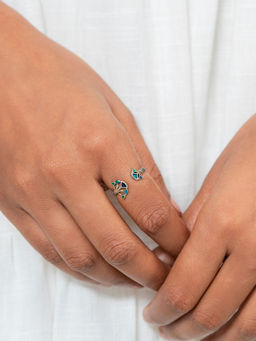 Shaya by CaratLane - 925 Silver Shaya by CaratLane Owning My Delusional Optimism Ring in