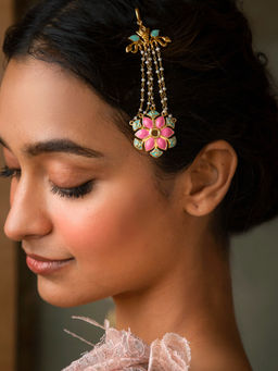 Shaya by CaratLane - Gal Mithi Paasa in Gold Plated Brass