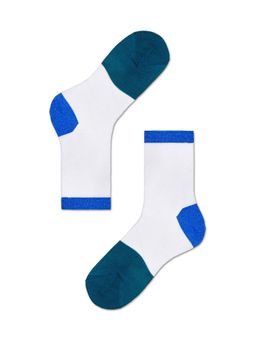 Happy Socks - Hysteria Liza Ankle Socks - White