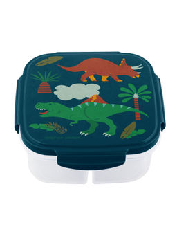 Stephen Joseph - Teal Snack Box With Ice-Pack Dino