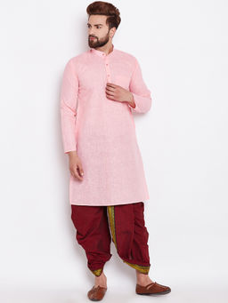 SOJANYA - Cotton Dhoti Pant And Kurta (Set of 2)