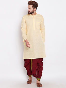 SOJANYA - Cotton Dhoti Pant And Kurta (Set of 2)