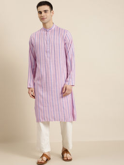 SOJANYA - Cotton Pink Only Kurta