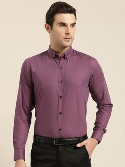 SOJANYA - Cotton Violet Formal Shirt