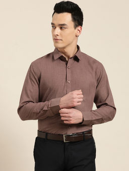 SOJANYA - Cotton Wine Classic Formal Shirt