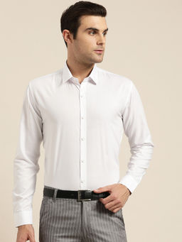 SOJANYA - Cotton White Classic Formal Shirt