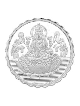 Sri Jagdamba Pearls - 10 Grams Lakshmi Silver Coin