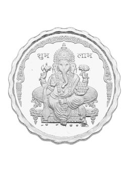 Sri Jagdamba Pearls - 20 Grams Ganesh Silver Coin