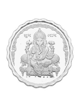 Sri Jagdamba Pearls - 50 Grams Ganesh Silver Coin
